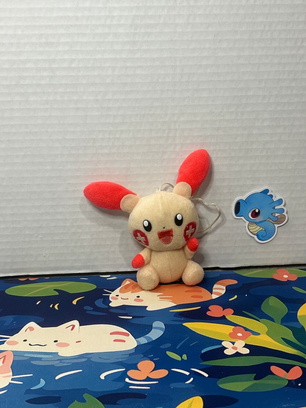 Plusle Pokemon Bandai 2004 Plush Stuffed Animal Toy Doll